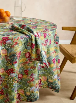 Abstract garden tablecloth