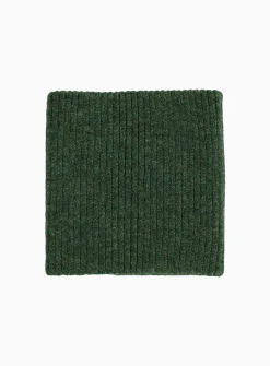 Alpaca wool reversible neck warmer