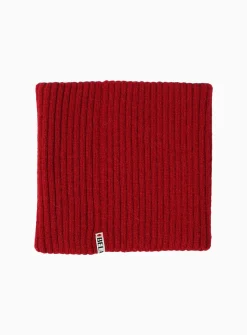 Alpaca wool reversible neck warmer