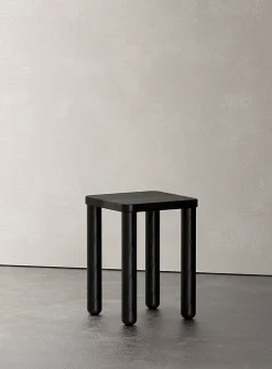 Ash square stool