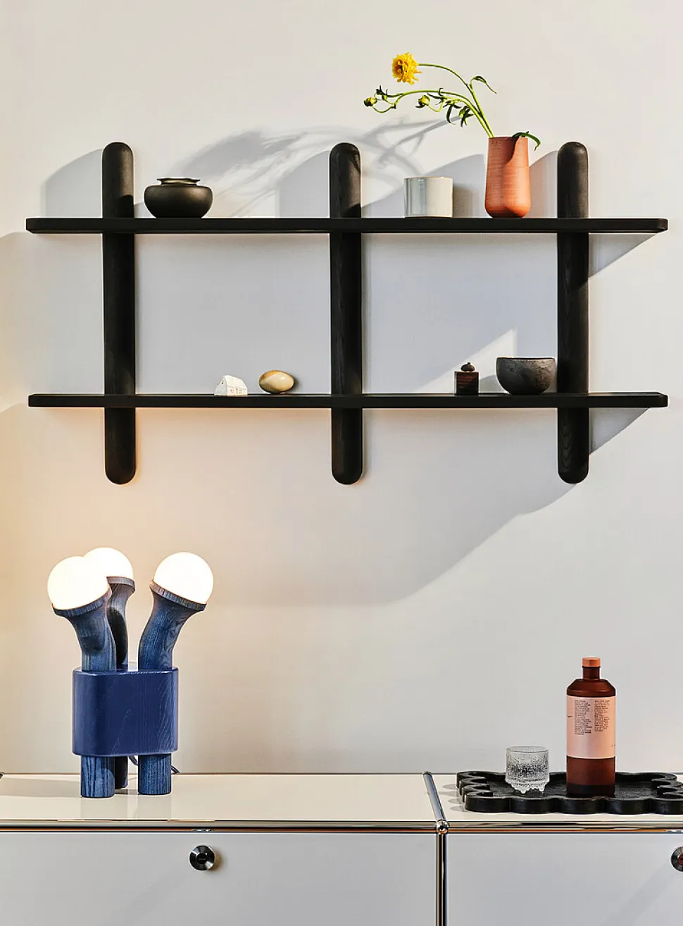 Ash wide shelf