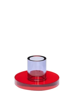 Astra small crystal candle holder