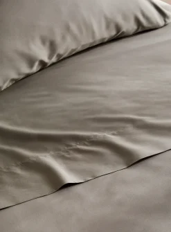 Bamboo rayon and organic cotton sheet set