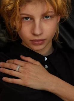 Barrocal sterling silver band