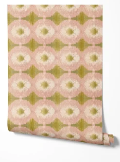 Begonia wallpaper strip