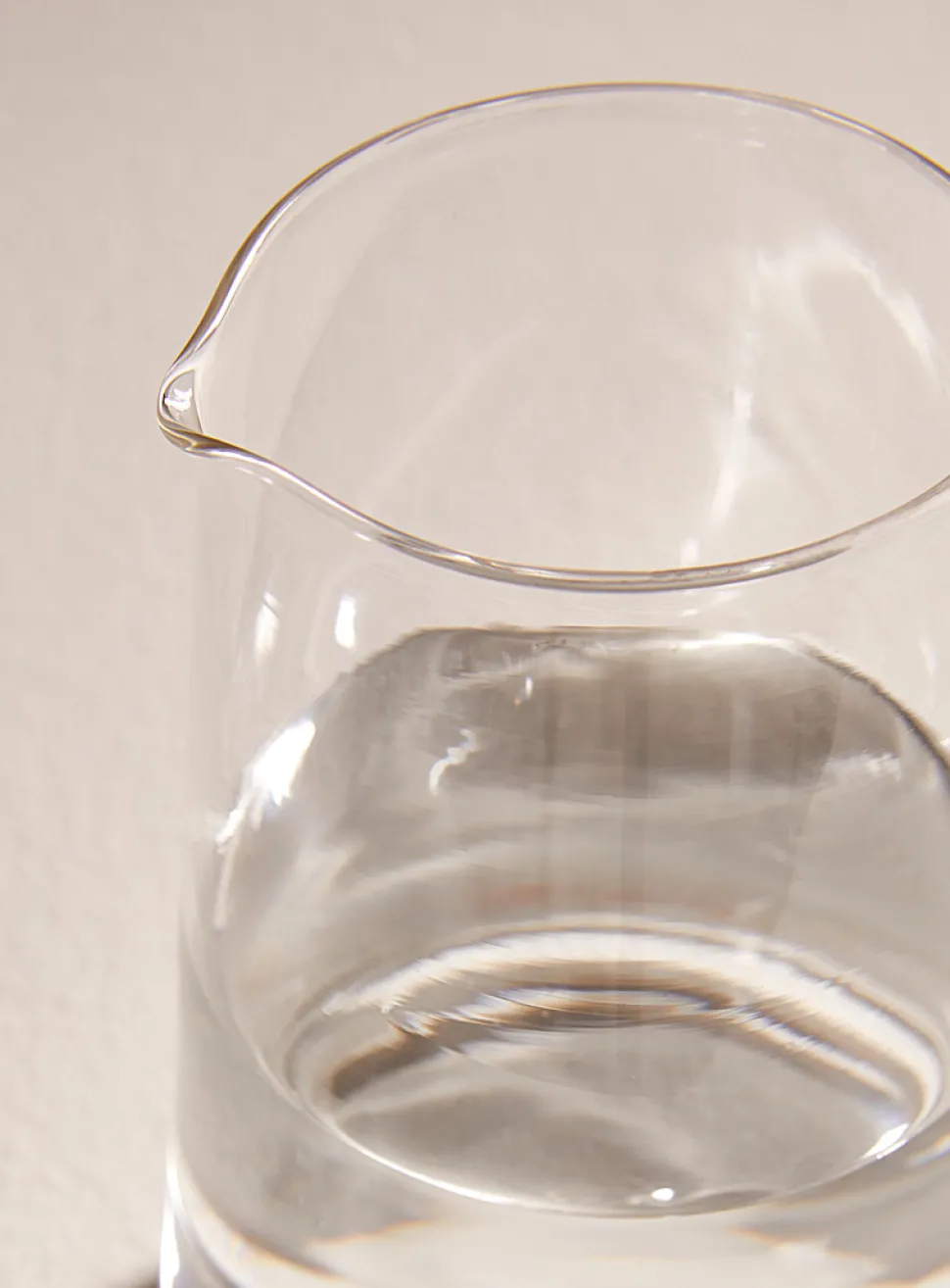 Blown glass decanter