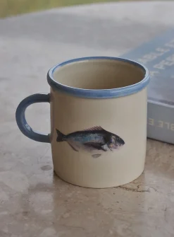 Bream ceramic mug