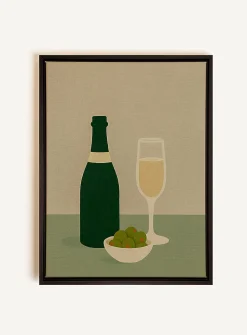 Bulles et Olives art print