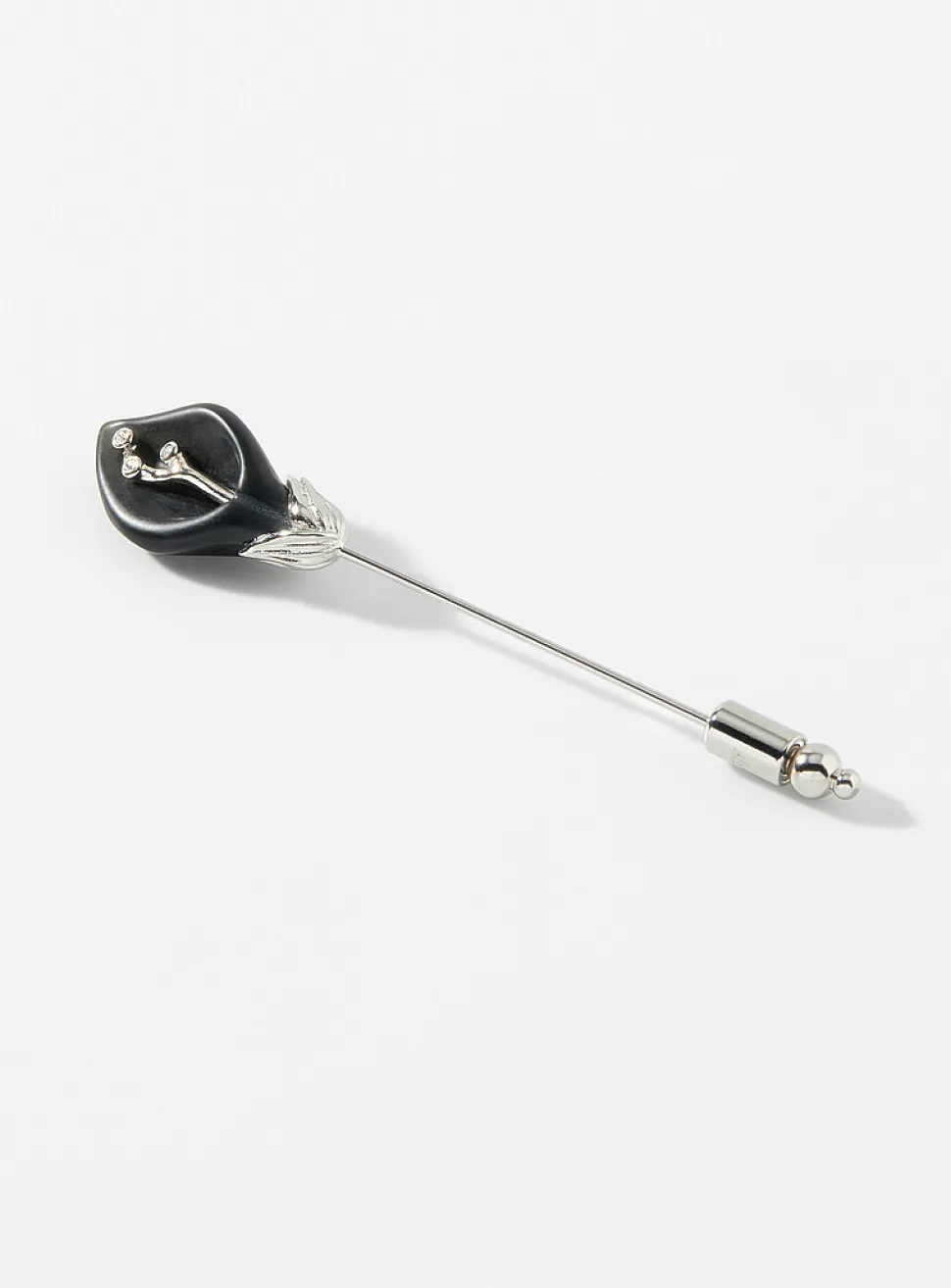 Calas lily tie pin