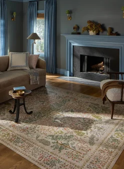 Canopy neutral tones indoor rug