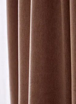 Chenille blackout curtain