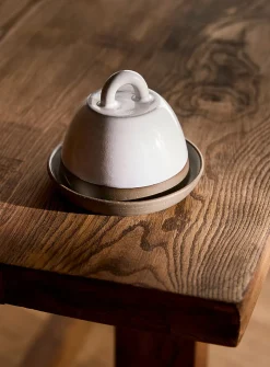 Classic Grey Butter Dish
