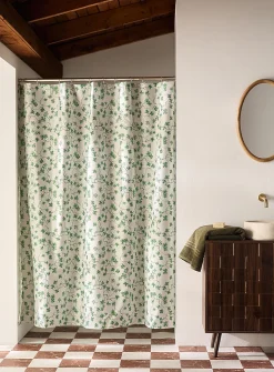 Clovers shower curtain