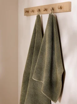 Cotton and modal towels