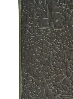 Countryside quilt throw