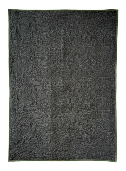 Countryside quilt throw