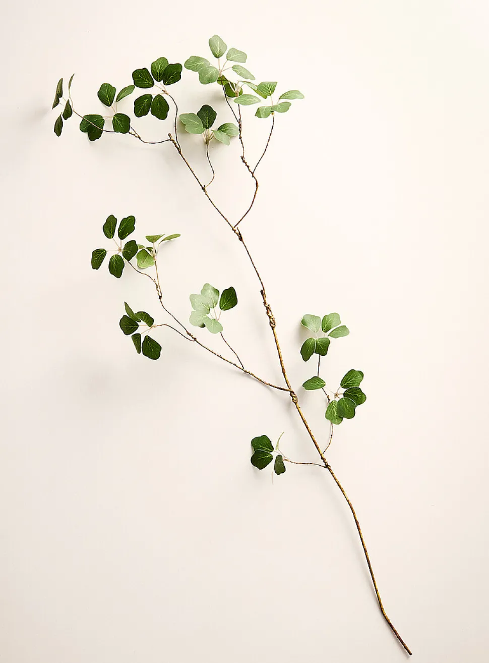 Delicate foliage artificial branch