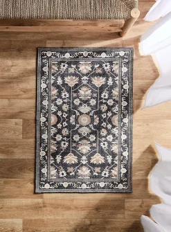 Desert bloom print rug