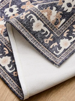 Desert bloom print rug