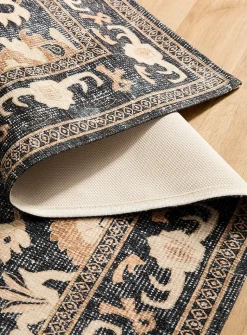 Desert bloom print rug