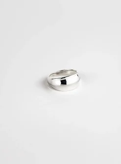 Dune sterling silver ring
