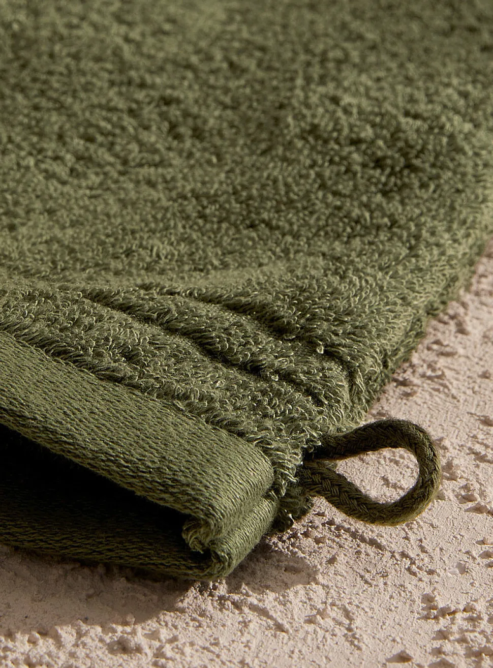 Egyptian cotton wash mitt