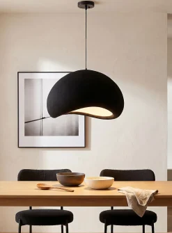 Ellara textured shade light fixture