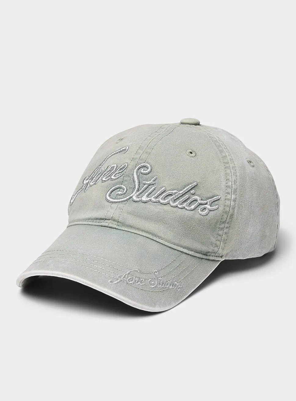 Embroidered logo cap