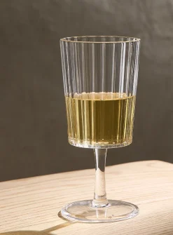 Empire acrylic wine glass