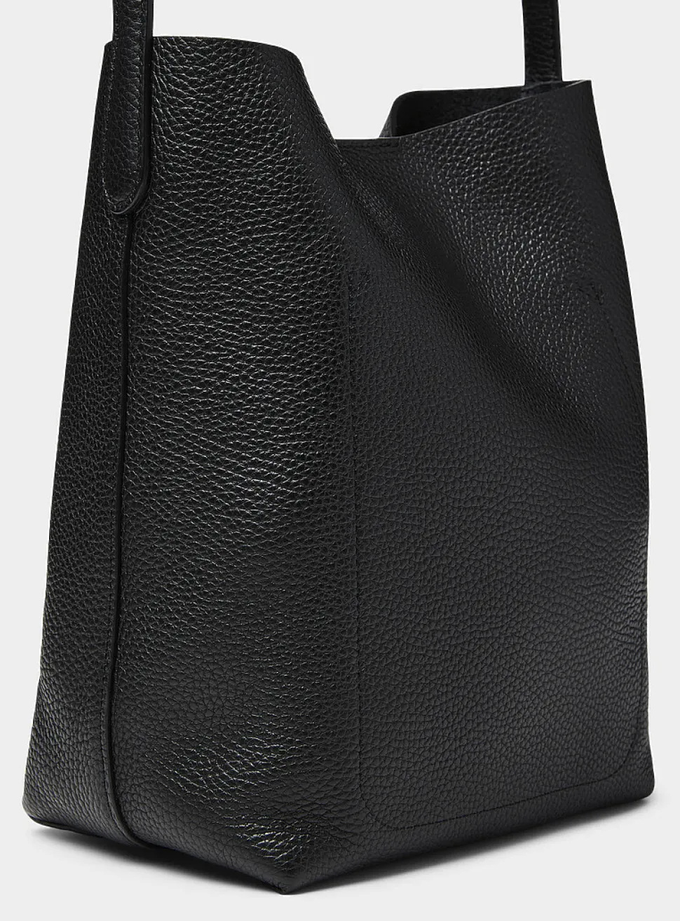 Everyday grained leather small hobo bag