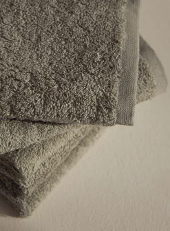 Everyday quick-drying organic cotton facecloths