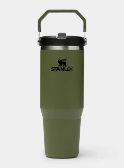 Flip Straw 30 oz insulated handle tumbler