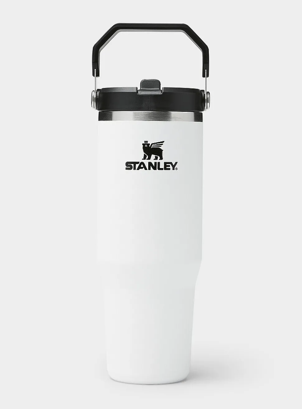 Flip Straw 30 oz insulated handle tumbler