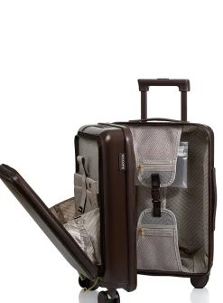 Front pocket carry-on luggage