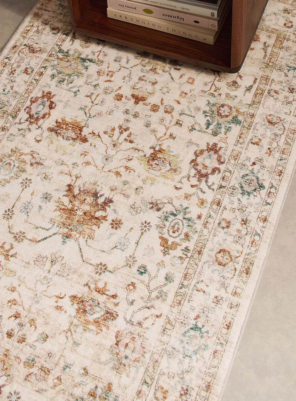 Gentle whisper ultra-soft Persian-style hallway rug