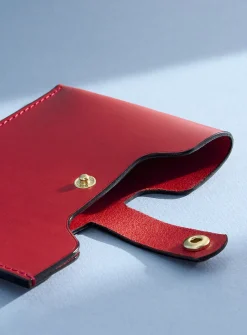 Genuine leather passport holder