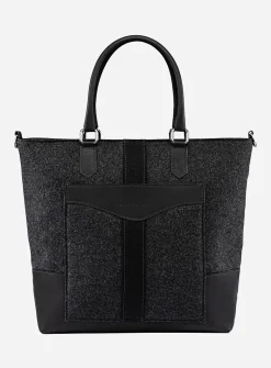 Italian wool tote bag
