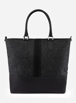 Italian wool tote bag