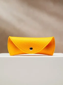 Jazz wool felt glasses case
