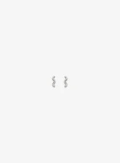 Kaia silver studs