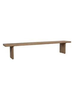 Koshi oak wood bench