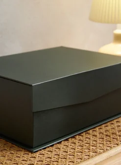 Large green jewellery box