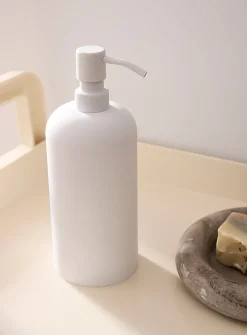 Large matte finish soap pump
