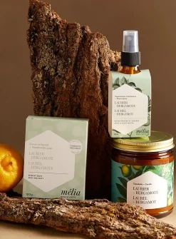 Laurel and bergamot relaxing trio