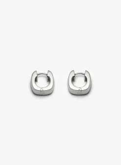 Lennox chunky square hoops