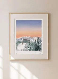 Les Monts Chic-Chocs art print