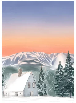 Les Monts Chic-Chocs art print