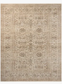 Loloi Heritage ivory and natural tones indoor rug