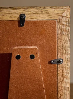 Mango wood heart frame