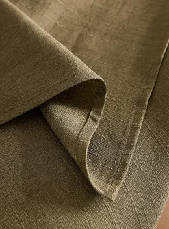 Matcha green jacquard tablecloth